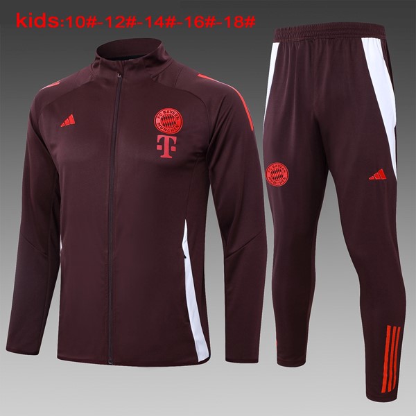 Niños Chandal Bayern Munich 2024-25 Rojo 3